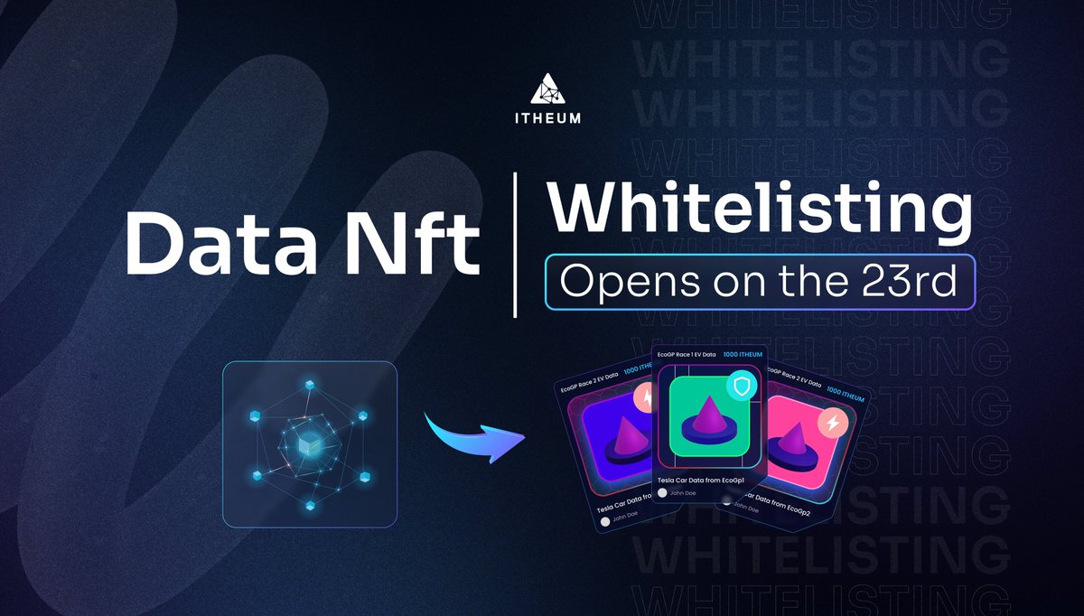 To your Data Creation Stations! 

Whitelisting opens on the 23rd ⏳

Are you ready to transform your datasets into valuable #DataNFTs? 💫

Read all about it here👇
bit.ly/3PiEWVG
