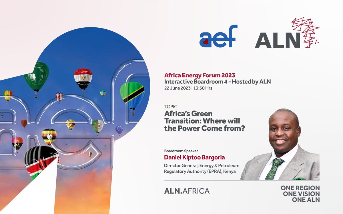 Discover more, including how to register, here: 🔗lnkd.in/drEjJJnz
 
#OneALN #AfricaEnergyForum #EnergyTransition #SustainableEnergy #RenewableEnergy #EnergySector #MiningSector #ALNinsights #energyinfrastructure #energyprojects #future #africa