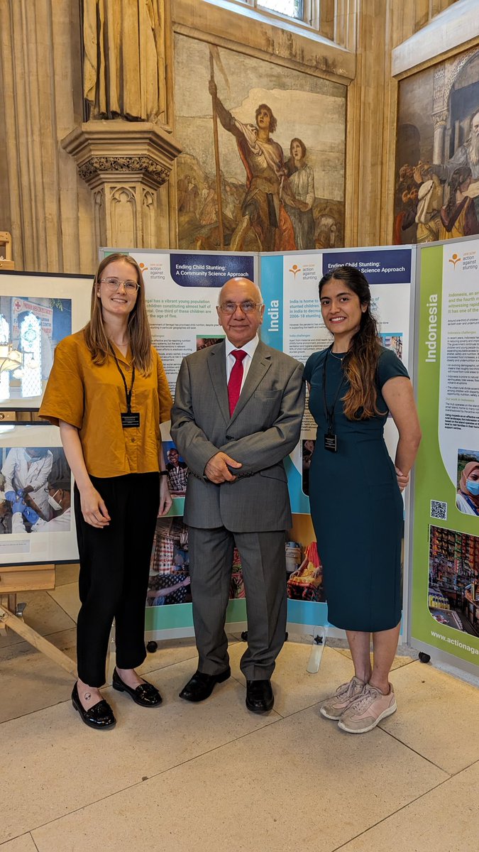 Thank you @VirendraSharma for taking the time to learn more about child health stunting from our Action Against Stunting Hub team. Every informing discussion counts towards ending this preventable condition. #AAShub @UKParliament
@UKRI_News