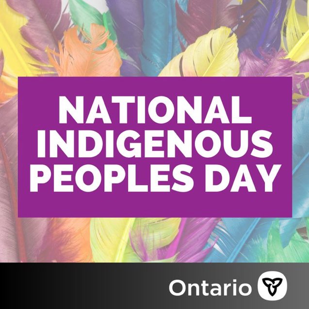 On this #IndigenousPeoples Day I recommit to the principles and actions of #truthandreconciliation. I feel blessed to be with @ON_Health_NE and @ON_Health_NW communities this week.