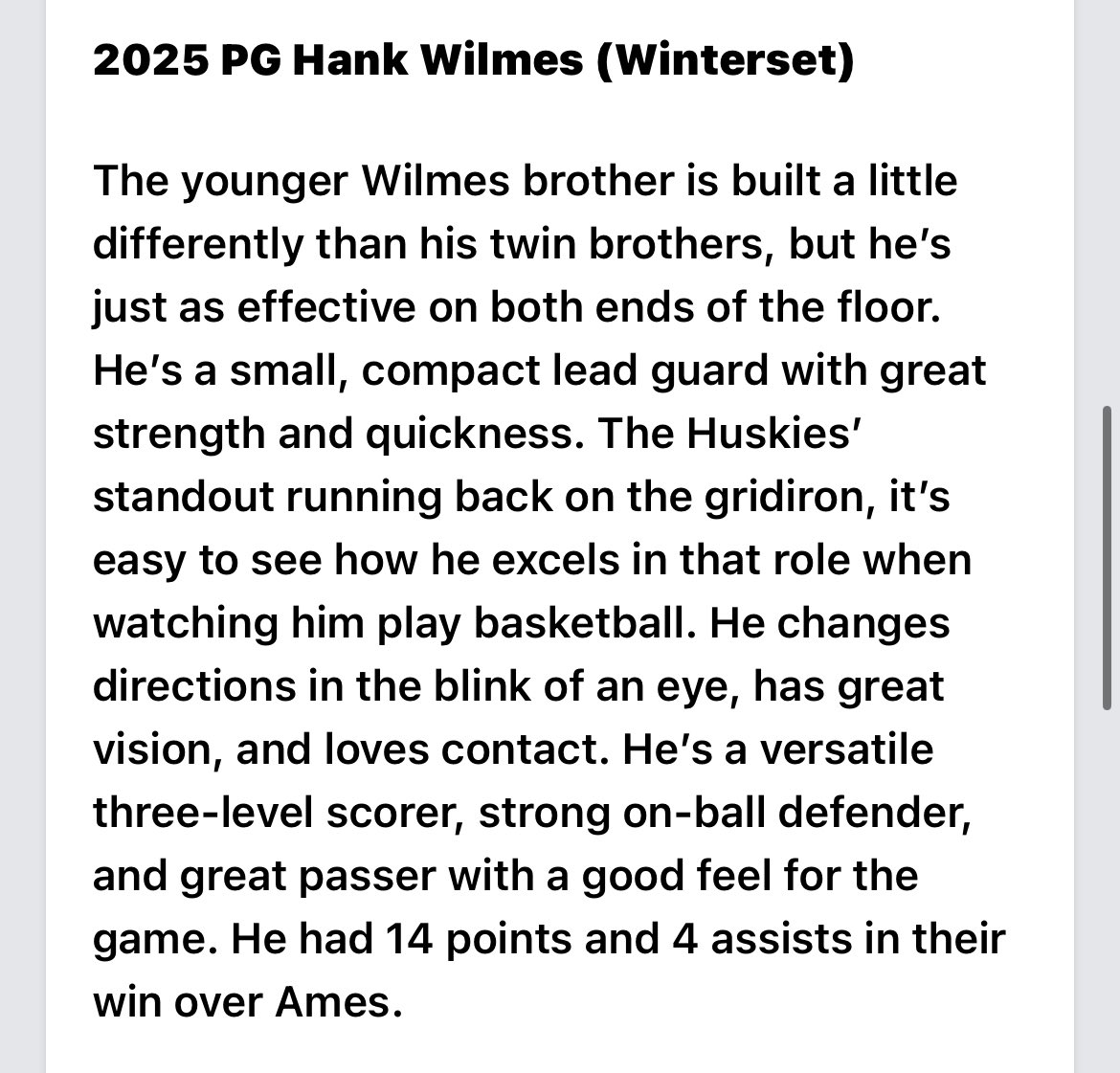 Thanks @PrepHoopsIA for the write up!!                                     @WaukeeJAM @WintersetHoops