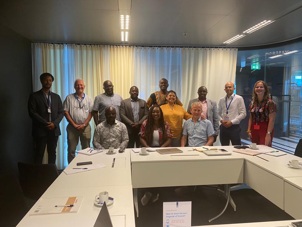 PACJA and its AACJ partners held a meeting this morning with top Dutch government officials at the Dutch ministry of foreign affairs at the Hague @PACJA1 @mithika_mwenda
