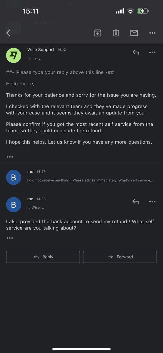 LeblachePi30125's tweet photo. @Pechnet But you can hold customers funds without a reason???!!  

Surely it’s the problem of the 100s of customers in @wise comment section  and not your fault. 

You’re just a scam entity @wise @WiseBusiness_ https://t.co/jmNWfXOPrw