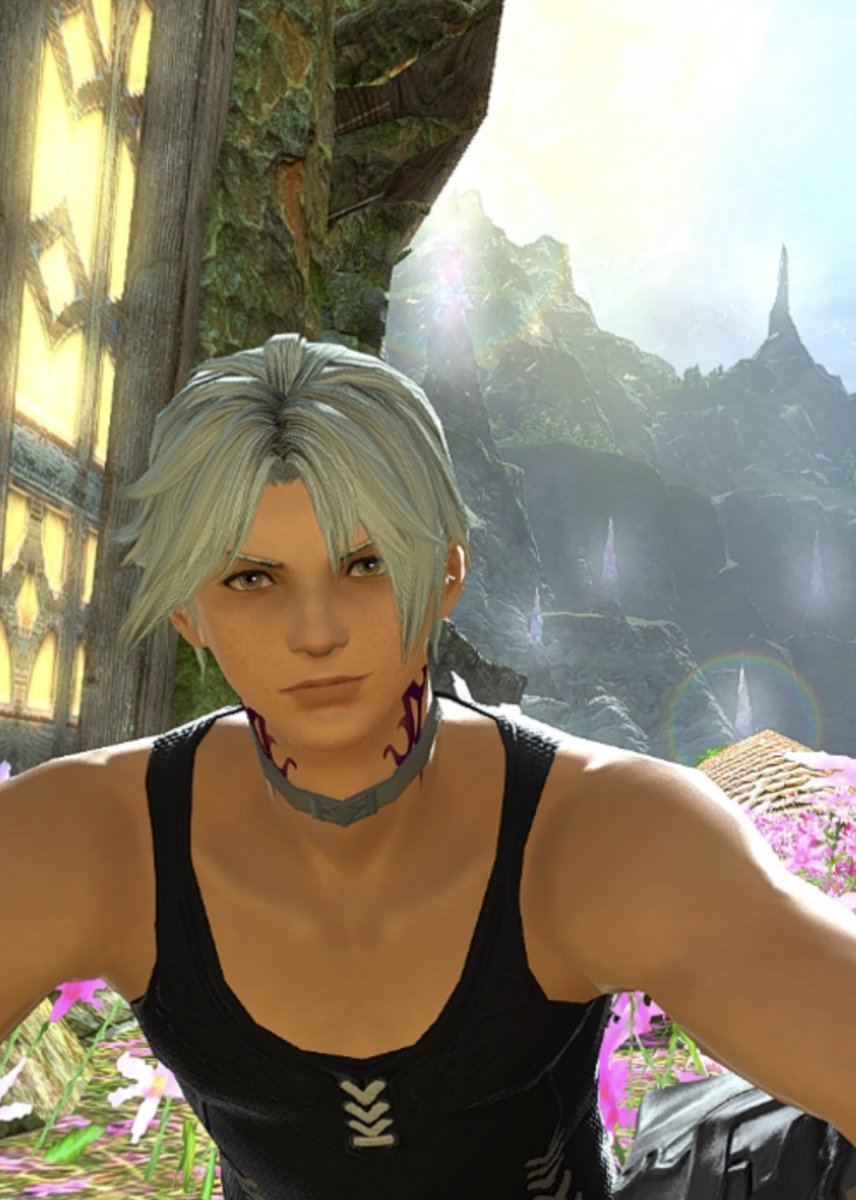 Well I meant to do this romantic photoshoot in Il Mheg but it turned out to be a session where I just gawked at how pretty this man is.  Follow your inspiration, blah blah blee.  #worthit (1/6) #gposers #thancred