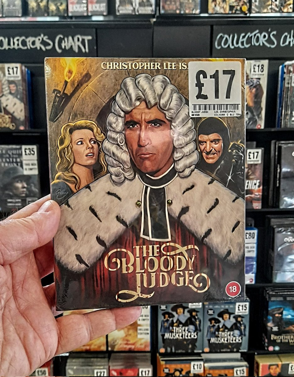 ⚡NEW THIS WEEK AT FOPP⚡

The execution of this sentence would be just before God Almighty... and may He have mercy upon your souls..

@88_Films #BloodyJudge

#FoppCovent #GetToFopp #Fopp