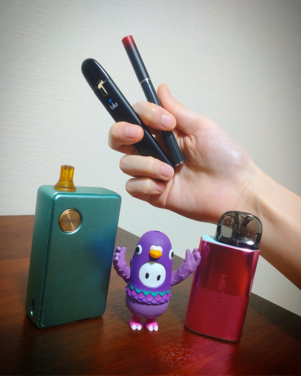 geekoomorio's tweet photo. いいねとフォローたくさんありがとうございます!いい1年になりそうです。
色々集めていきたいな〜。
#VAPE
#dotAIO
#wenaxUPOD
#myblu
#DrVAPE
#ハンチェ https://t.co/GJBFJ4sPkw