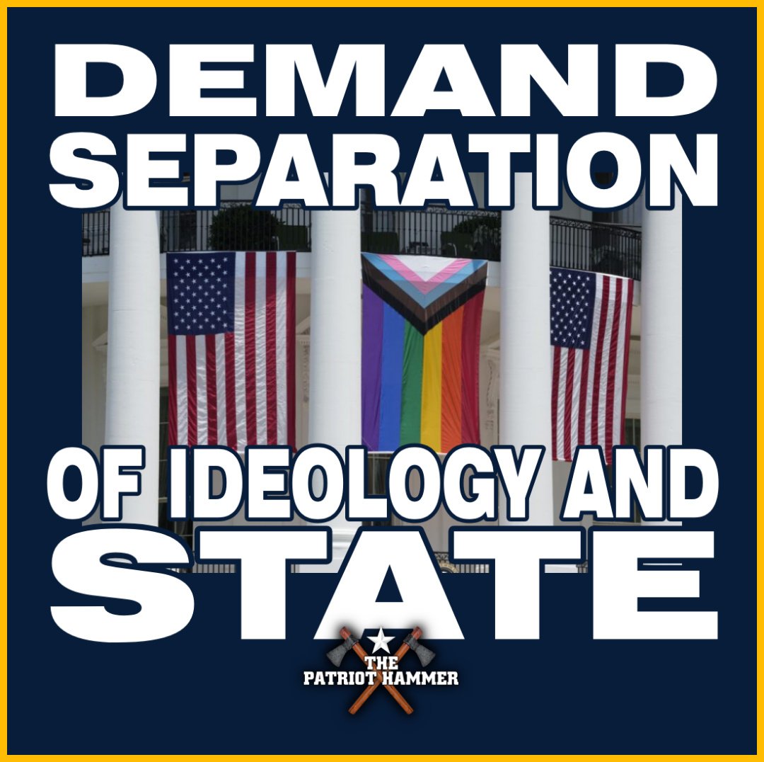 Demand 
SEPARATION
OF IDEOLOGY
AND STATE