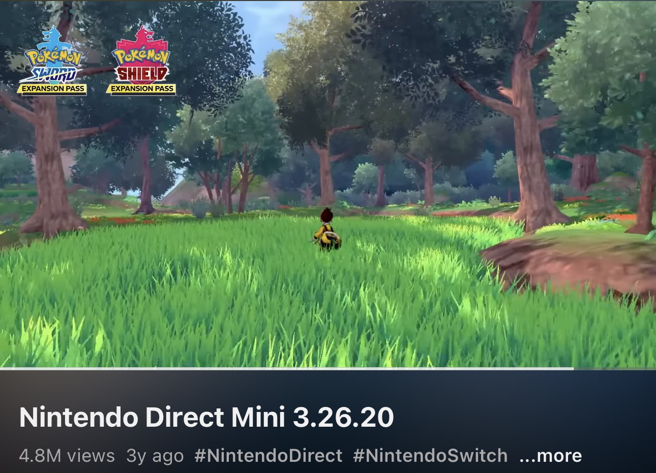 Pokémon Sword Expansion Pass and Pokémon Shield Expansion Pass - Nintendo  Direct Mini 3.26.20 