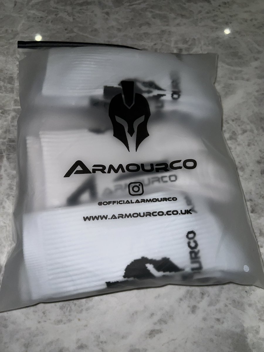 <a href="/_ArmourCo/">ArmourCo</a> Grip socks arrived just in time! 👌🏾 <a href="/KaiWalters/">Kai</a> smashing it bro 🙏🏾🖤 Proud of you