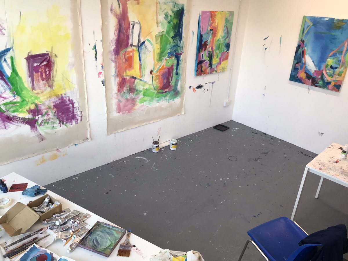 Studio times. Work in progress <a href="/BowArts/">Bow Arts</a>