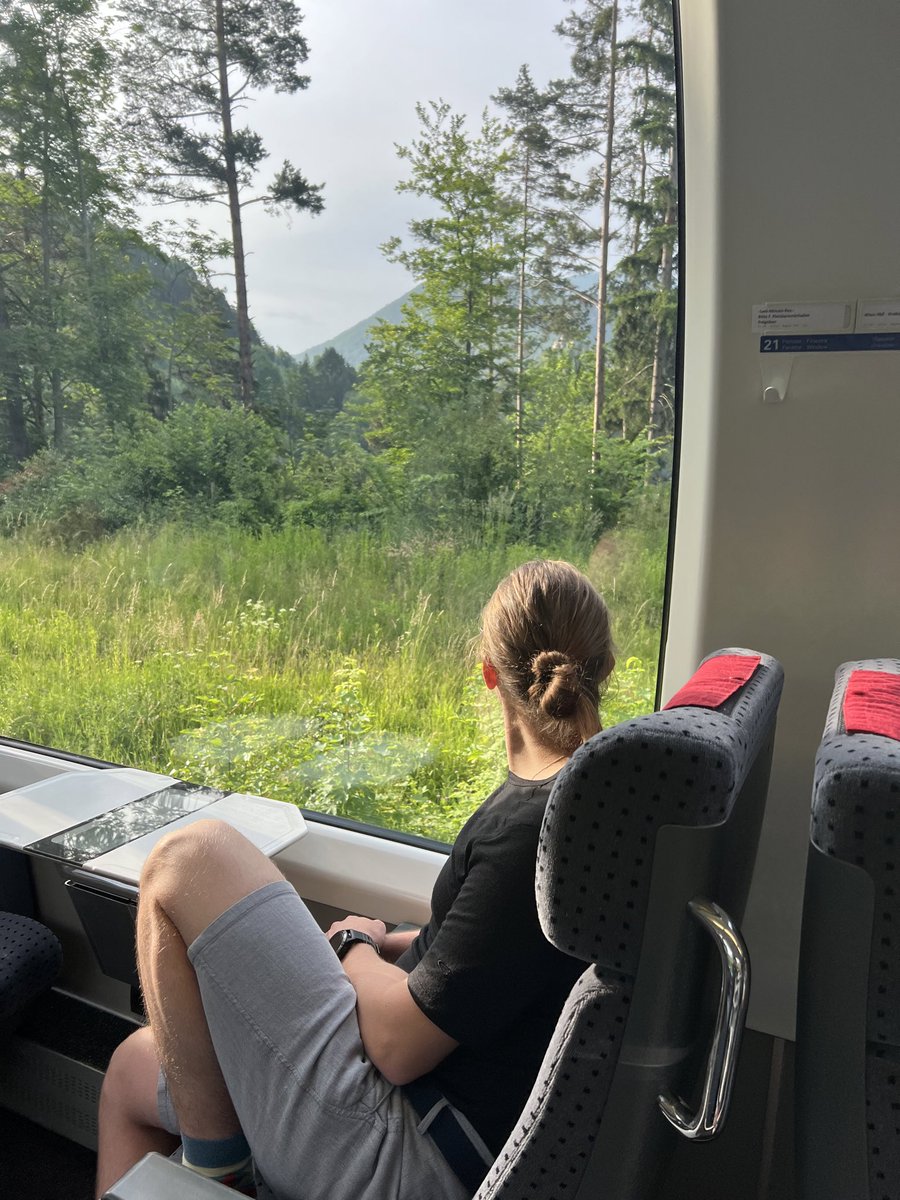 Na louce, někde u Semmeringu.