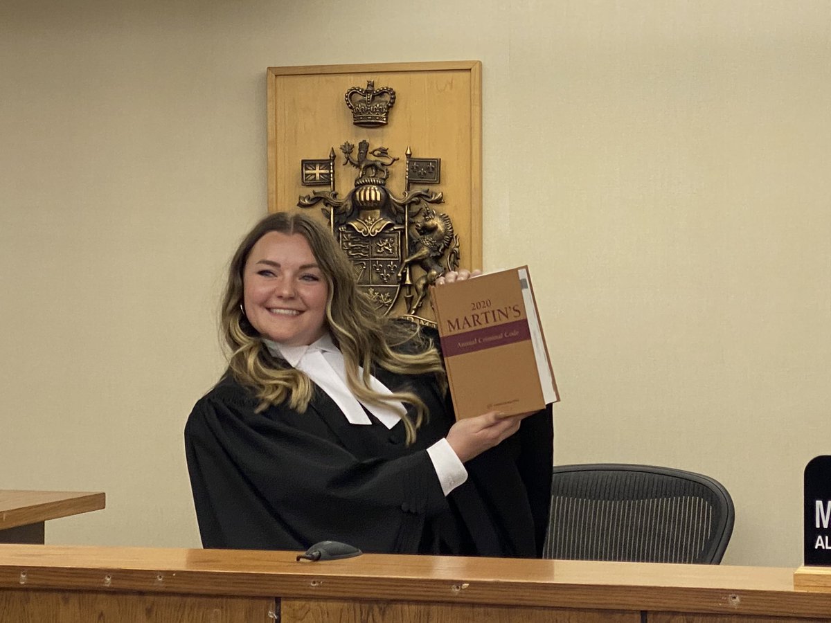 Yesterday I got to watch my daughter Sydney become the first ever lawyer be called to the bar and be sworn in as a lawyer in our little court house in Killam alberta. These kids around here are amazing. Small towns big dreams!