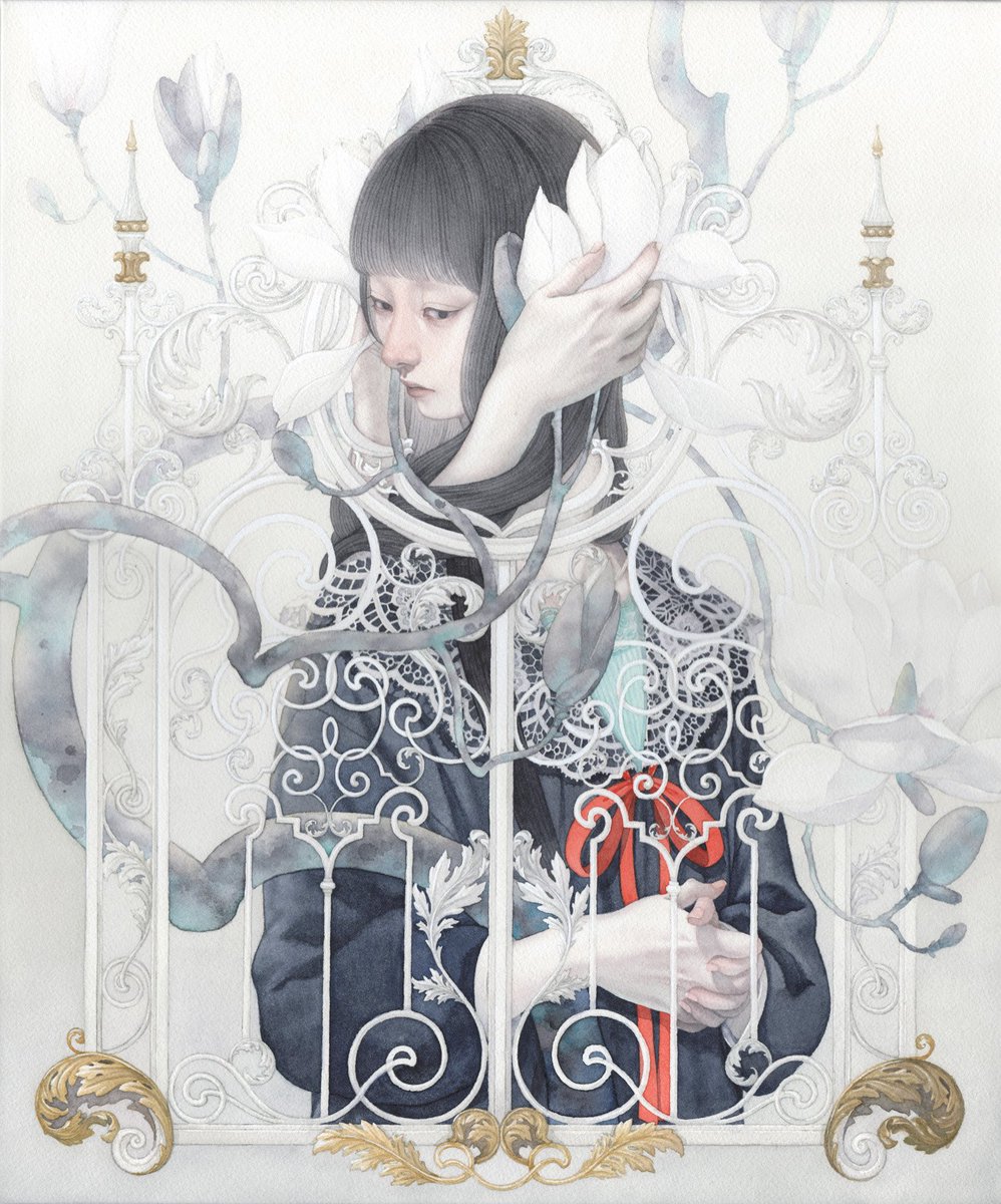 「Ongoing until the 25th. 'Onna No Ko', a 」|朱華のイラスト
