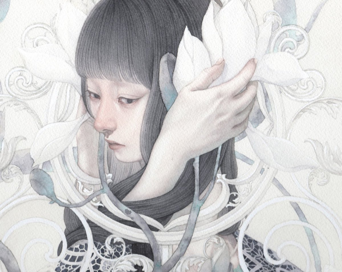 「Ongoing until the 25th. 'Onna No Ko', a 」|朱華のイラスト