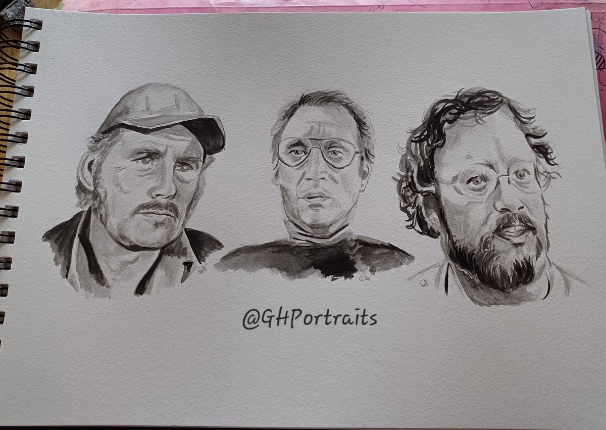 In celebration of 48 years of Jaws being released...I thought I'd do a little art piece. Love that film🦈🚤🤿💀 #jaws #jawsmovie #48yearsofjaws #quint #hooper #chiefbrody #martinbrody #matthooper #robertshaw #royscheider #richarddreyfuss #movieart #fanart #jawsart