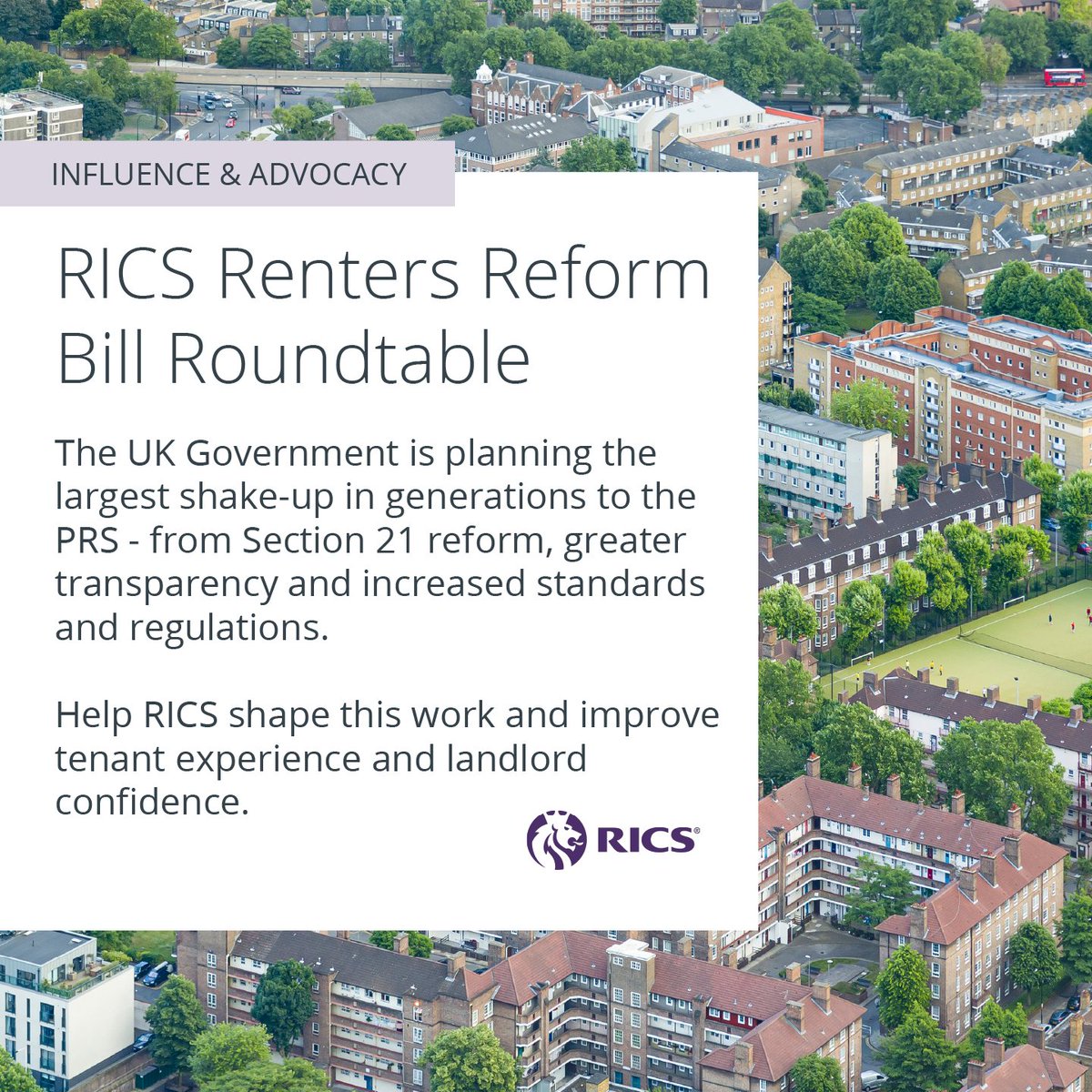English Private Rented Sector reforms are some of the most ambitious changes in years. RICS is working to ensure the proposals increase tenant quality and affordability while giving landlords confidence to remain in the market. Join us to shape the work. surveymonkey.co.uk/r/FHPY7C9