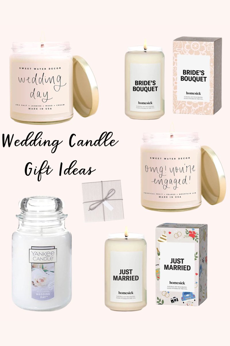 Wedding candle gift ideas for the bride to be.

Links:

ltk.app.link/sAWRdLIrOAb

#bridalshowergift #engagementgift #weddinggift #couplesgift #newlywedgift