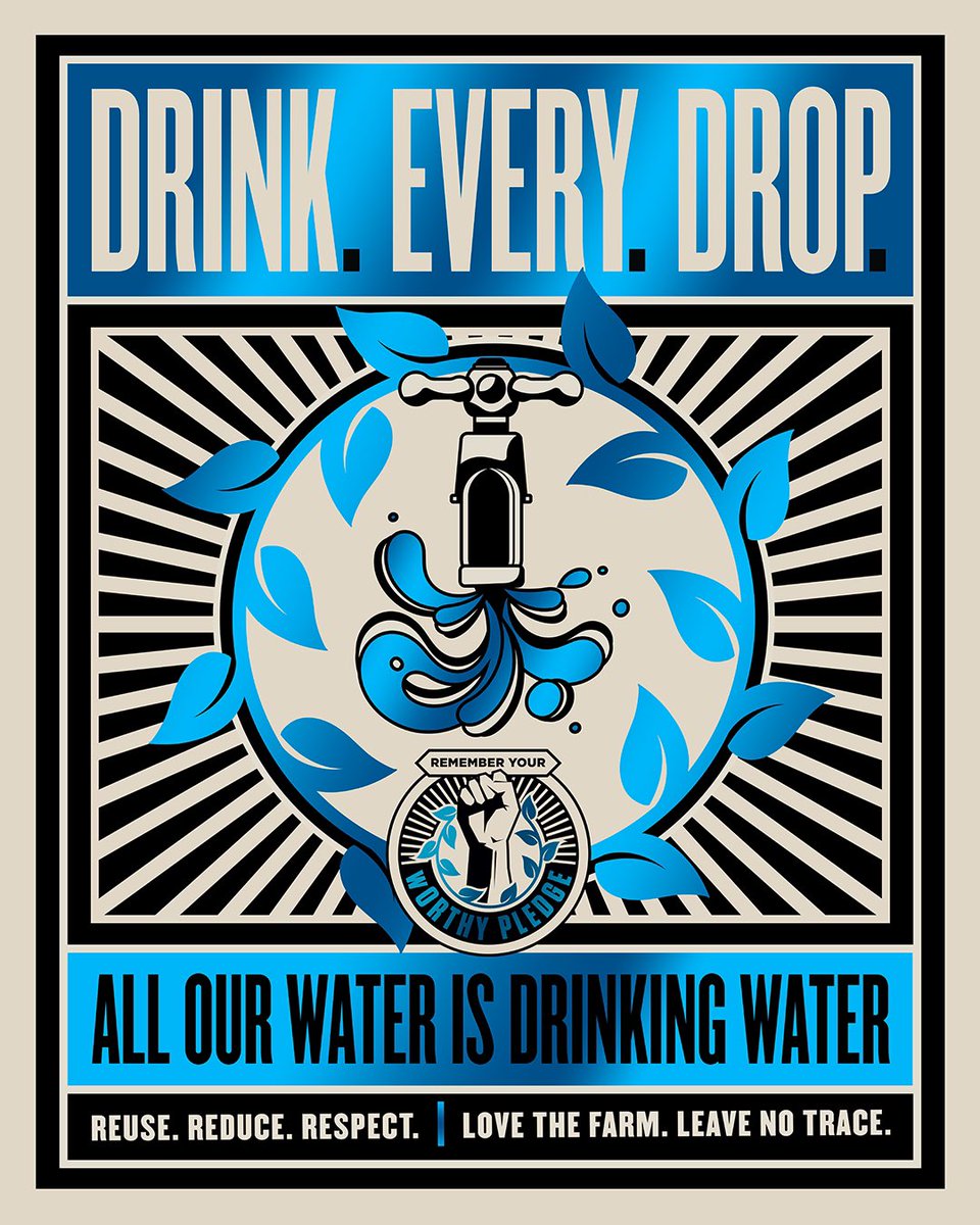 🚰  Welcome to #Glastonbury2023! All of our water is drinking water, and we have 800+ taps with the same quality water as your taps at home. Please refill your bottles for free throughout the Festival to stay hydrated and refreshed!