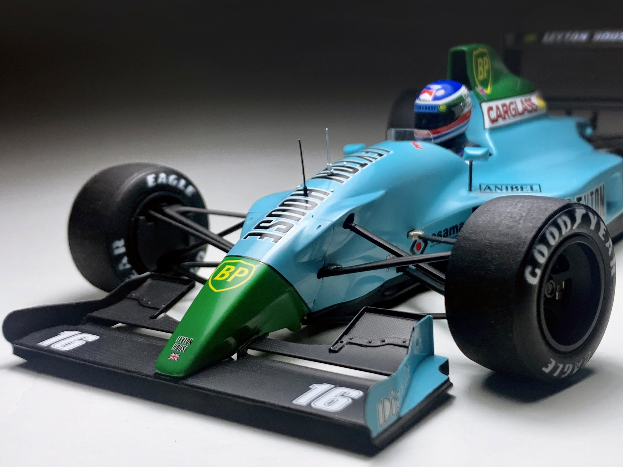 タミヤ1/20F-1 レイトンハウスCG901ジョーダン191ベネトンB188