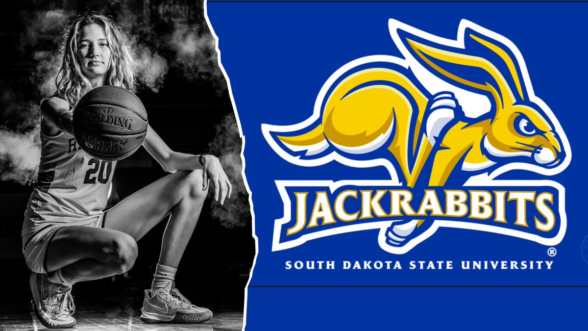 Thank you so much to Coach Johnston, Thielbar, Lueck, & Thramer for the offer to play at South Dakota State University! Extremely grateful for the opportunity! Go Jackrabbits! 🔵🟡 @GoJacksWBB @TW_fanning