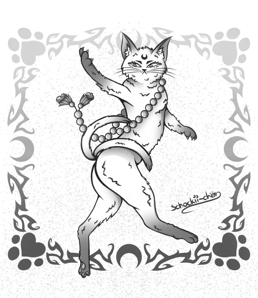 schockii_chan's tweet photo. Nekomata 🐱
#illustration #art #Cat #sketch #drawing https://t.co/hFXVTY1wzw