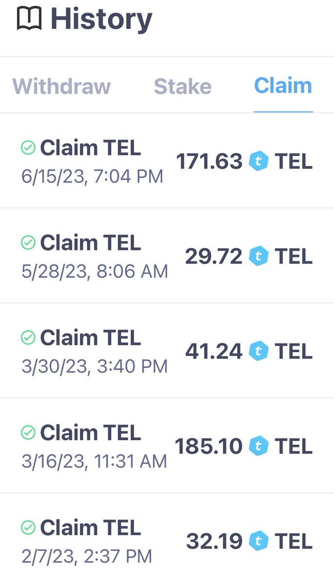 It’s always a nice surprise when you receive rewards through the $TEL app. Thankful 
#Telcoin #Telfam