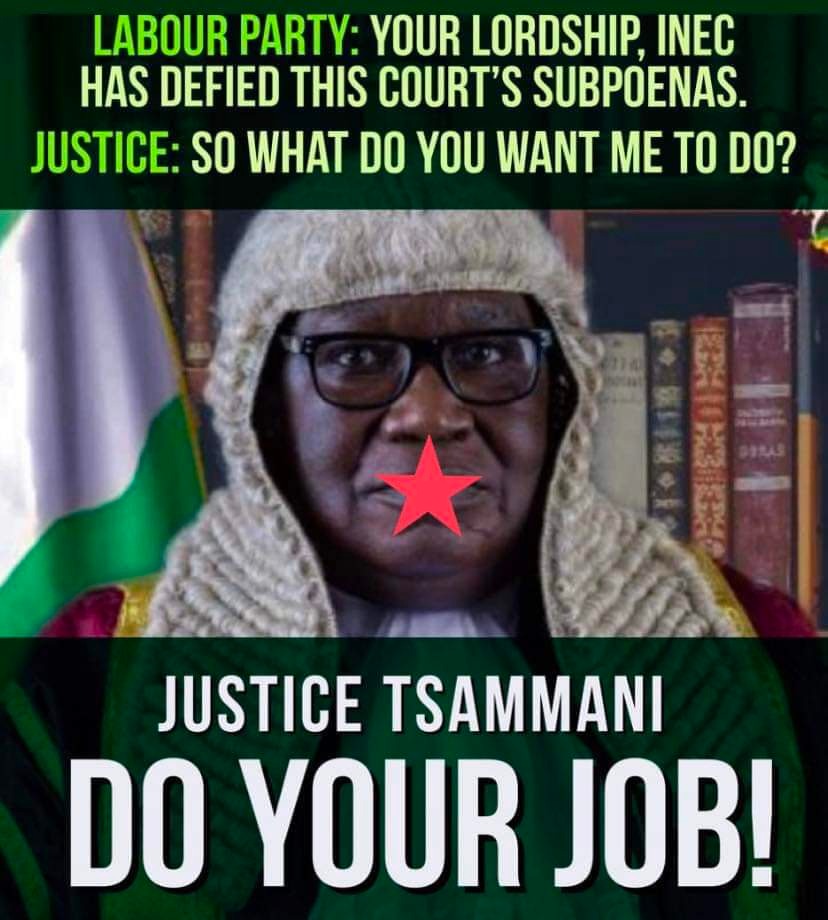 #doyourjob @NGCourtofAppeal @JudicialWatch #judiciary