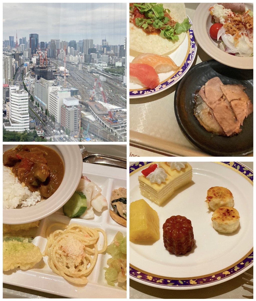 moch_yotchan's tweet photo. 父が仕事で出てきたので、娘と宿泊先のホテルに顔を見に♡
(ちょいとお部屋の感じを覗き、ついでにそのままホテルでランチを奢っても貰う😁)
(母の組み合わせ、デザート以外全部おかしいと娘から指摘…)
せっかくなので帰りに途中下車して可愛い展示も見てきたよ🐥⸒⸒
#FlorentijnHofman
#MoreYellow https://t.co/QuckklLNCV