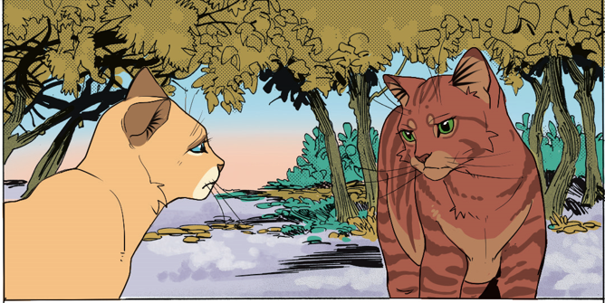 Rise of Scourge+Tigerstar&Sasha colored/redrawn | Warrior Cats Forums