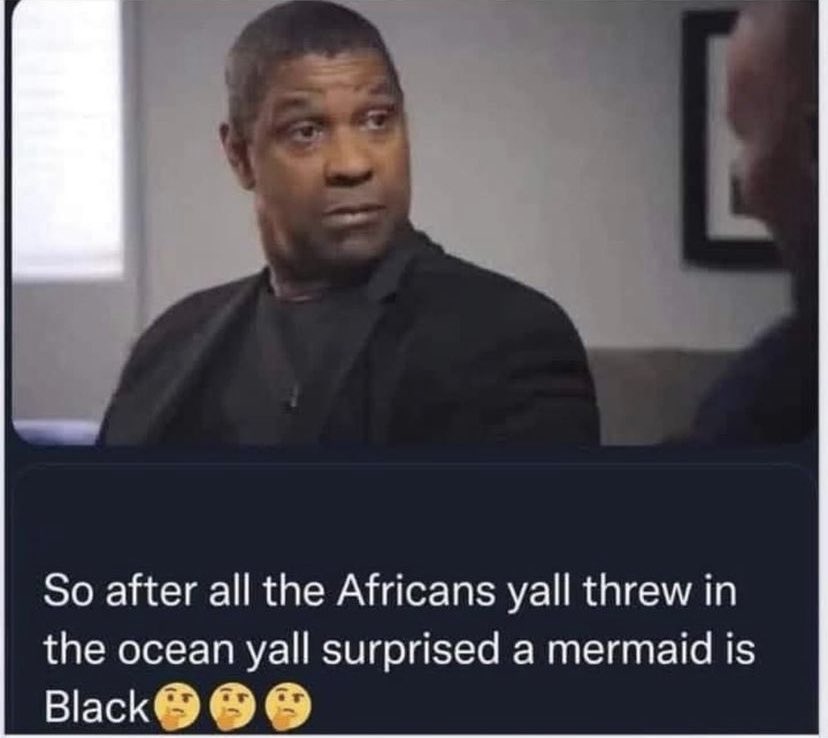 Black Twitter we know exactly who’s grabbing up submarine……

Also we know our ancestors have a world under the sea!

#submarine #BlackTwitter #underthesea