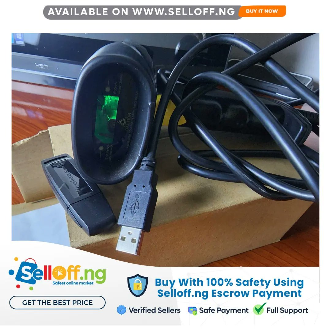 Selloffng's tweet photo. Wireless Laser Barcode Scanner available @selloffng

Description-
Wireless Barcode Scanner, 2D, Laser Barcode Scanner. Open box, unused, comes with everything in the box.

PRICE: ₦17,000

Trinity guy Aai Chelsea renewed shege Bode George COAS Kayode Egbetokun seun akpororo Ondo https://t.co/1v6GmGthHr