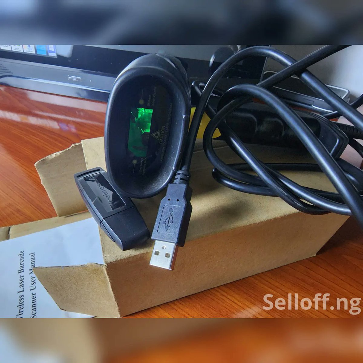 Selloffng's tweet photo. Wireless Laser Barcode Scanner available @selloffng

Description-
Wireless Barcode Scanner, 2D, Laser Barcode Scanner. Open box, unused, comes with everything in the box.

PRICE: ₦17,000

Trinity guy Aai Chelsea renewed shege Bode George COAS Kayode Egbetokun seun akpororo Ondo https://t.co/1v6GmGthHr