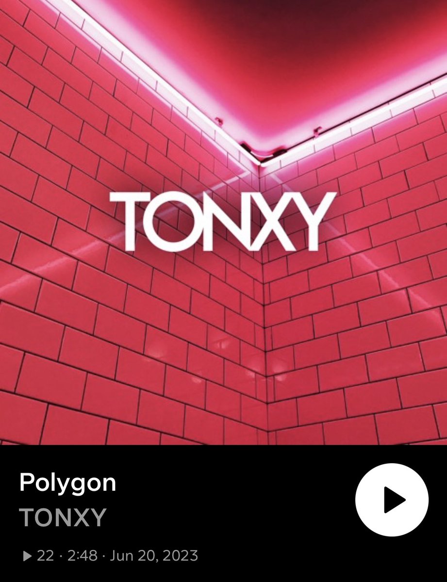 New track alert! 
“Polygon” Out now! 

tonxy.bandcamp.com/track/polygon

#tonxy #polygon #bandcamp #soundcloud #synthfam #synthwave #retrowave #dreamwave #vaporwave