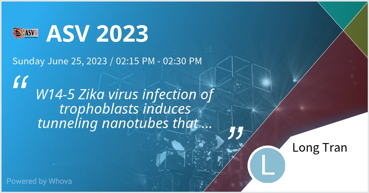 I'm thrilled to present the work from @MysorekarLab at #ASV2023 this Sunday. Huge thanks to the committee for this incredible opportunity. 🙏 Don't miss out on my talk! And make sure to swing by poster P37-43, presented by our brilliant postdoc @deepaksharma248. See you there!