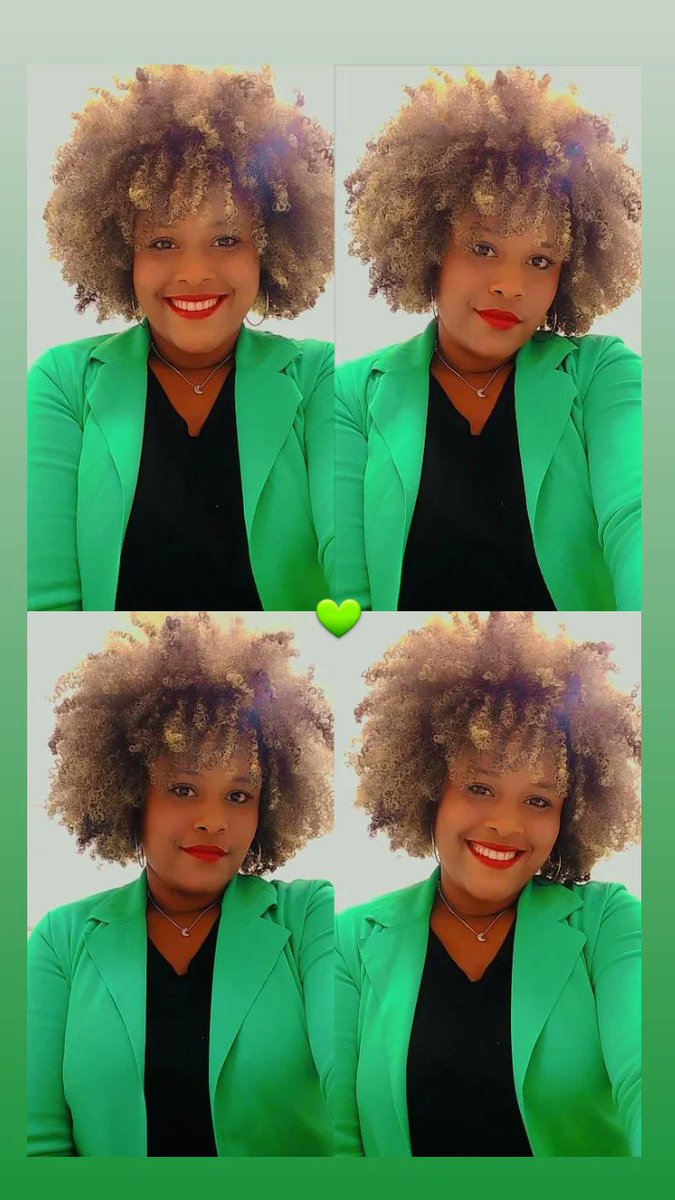 Quartas usamos a cor que quisermos, e eu, escolhi verde 💚

@BlackPowerlindo
#mulherpreta #mulherempoderada #blackwoman #mulheresnopoder