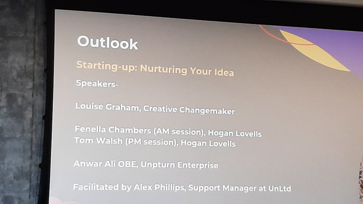 It's workshop time again.
I'm in a session to discuss 'nurturing your idea'.
We'll be talking about legal issues relating to start-ups as well as how to build partnerships.
#GrowthImpactFund #CelebratingGIF