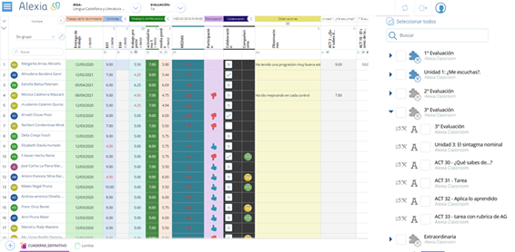 AlexiaEducacion's tweet photo. Todos los elementos de la evaluación competencial en el LMS #AlexiaClassroom se adaptan a la nueva ley #LOMLOE: rúbricas, criterios, competencias... ¡Y se pueden usar de forma integrada con el #cuadernodelprofesorado! 

☝️Pídenos una demo: https://t.co/b7ilMq7bFA https://t.co/TT3WuWtM0I