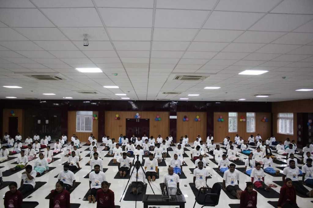 pibchennai's tweet image. சென்னை தேசிய சித்த மருத்துவ நிறுவனம் சார்பாக சர்வதேச யோகா தினம் அனுசரிப்பு!

#InternationalYogaDay #InternationalYogaDay23 #siddha #NIS #G20

@PMOIndia @narendramodi @g20org @moayush @MIB_India @PIB_India @airnewsalerts @DDNewsChennai @DDNewslive