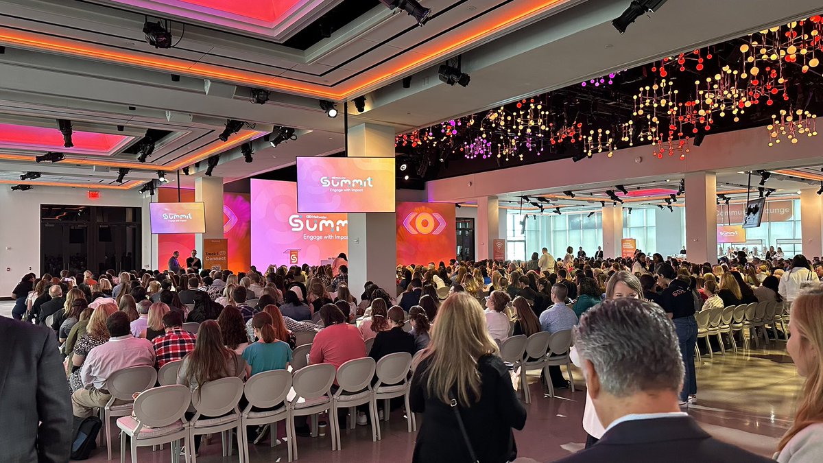 Full house as we kick of the #MeltwaterSummit Amazing speakers and a ton of innovation launches. Looking forward to an exciting event over the next 2 days.