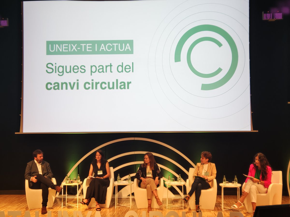 FLOC_ammonia's tweet photo. Today starts the 1st Circular Congress of Catalonia with the goal of promoting the exchange and interconnection between stakeholders. #catalunyacircular #Jumpstarter2023 #Innovation #Sustainability #Agriculture #startups #eitjumpstarter #eitmanufacturing #eit #technology https://t.co/Gh1KgLvdvL