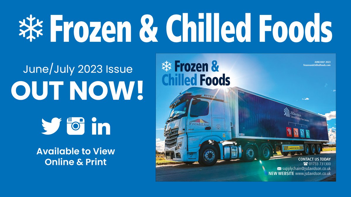Read the latest issue of @fandcf today at frozenandchilledfoods.com featuring @goldfreeze_ltd, @oaklandintuk, @marshall_fleet, @hydratechgroup and @ukwarehouse

#food #frozenfoods #coldchain #coldstorage #chilledfoods #supplychain #logistics #warehouses