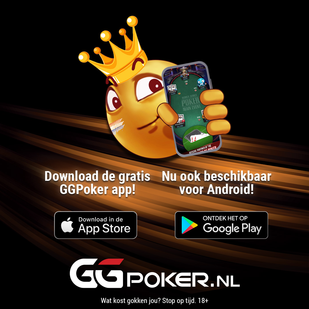 [Wist je dat 🤔]

Wist je dat de GGPoker-app nu beschikbaar is in de Google PlayStore? Voorheen moest je altijd de APK downloaden van de website. Dat hoeft nu niet meer 🔥!

Met de lancering is GGPoker de eerste aanbieder van online poker met een Play Store app waar spelers voor
