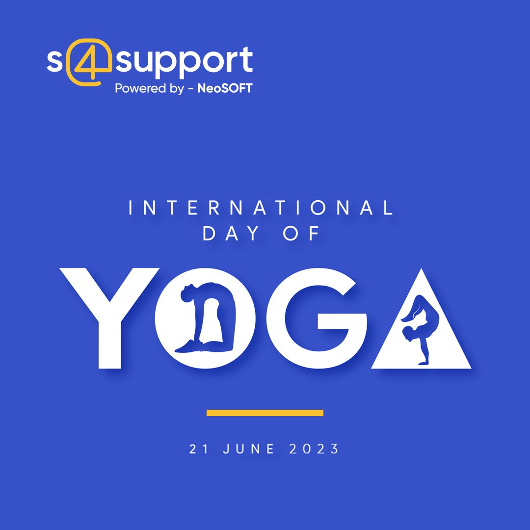 🌟 S4S celebrates #InternationalYogaDay! Amidst coding and deadlines, we take a moment to stretch, breathe, and find our zen. Discover the benefits of yoga for stress reduction, mental clarity, and improved productivity to foster a healthy and balanced work environment together!