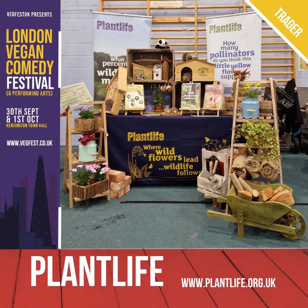 Trader Announcement! 

Plantlife is a British conservation charity working nationally and internationally to save threatened wild flowers, plants and fungi. They own nearly 4,500 acres of nature reserve across The UK where you can find over 80% of the UK’s wild flowers.