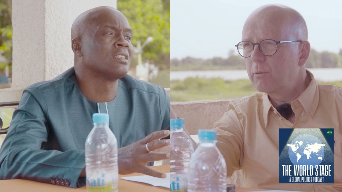 PREVEXproject's tweet photo. Abdoul Wakhab Cissé and Morten Bøås are sitting at the bed of the mighty #Niger River. They are discussing the manifestation of violent #extremism in #Mali and neighboring #BurkinaFaso  and #Niger                                   👉https://t.co/ptJgYLkcaL https://t.co/eOvU6ZE29a