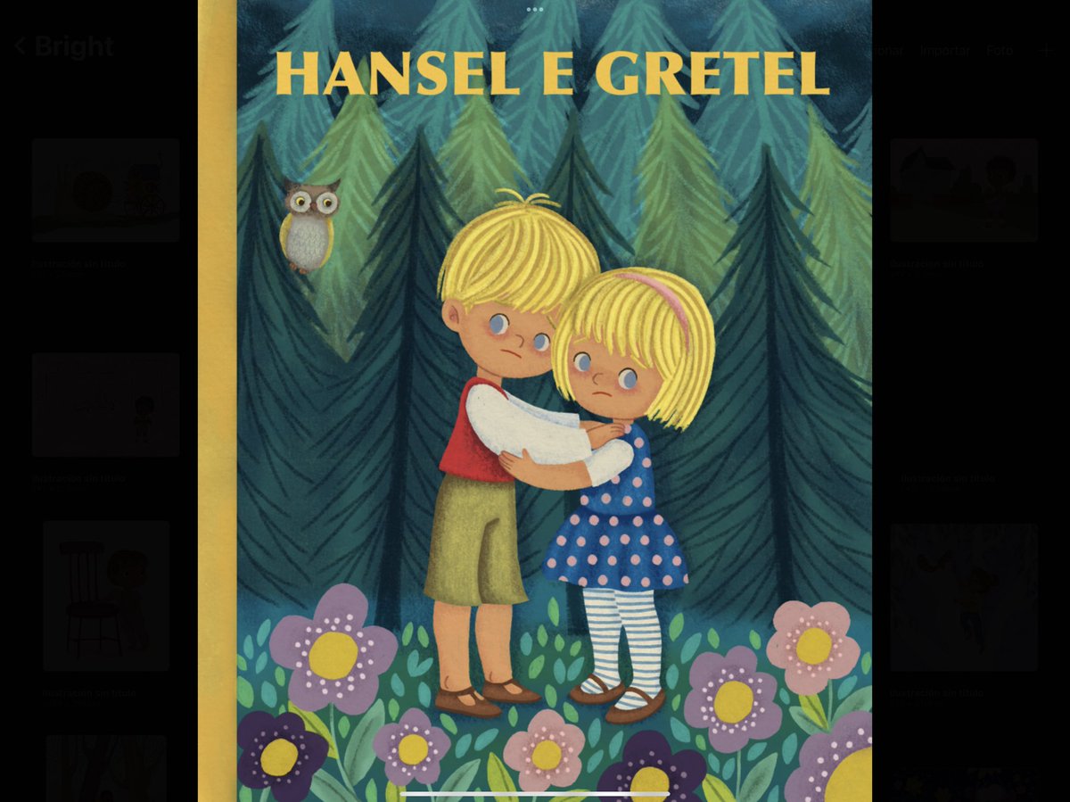 Last week I worked on this challenge #vintagebookweek
The thing was to redo vintage children’s book covers! So fun! 
This is what I did :)