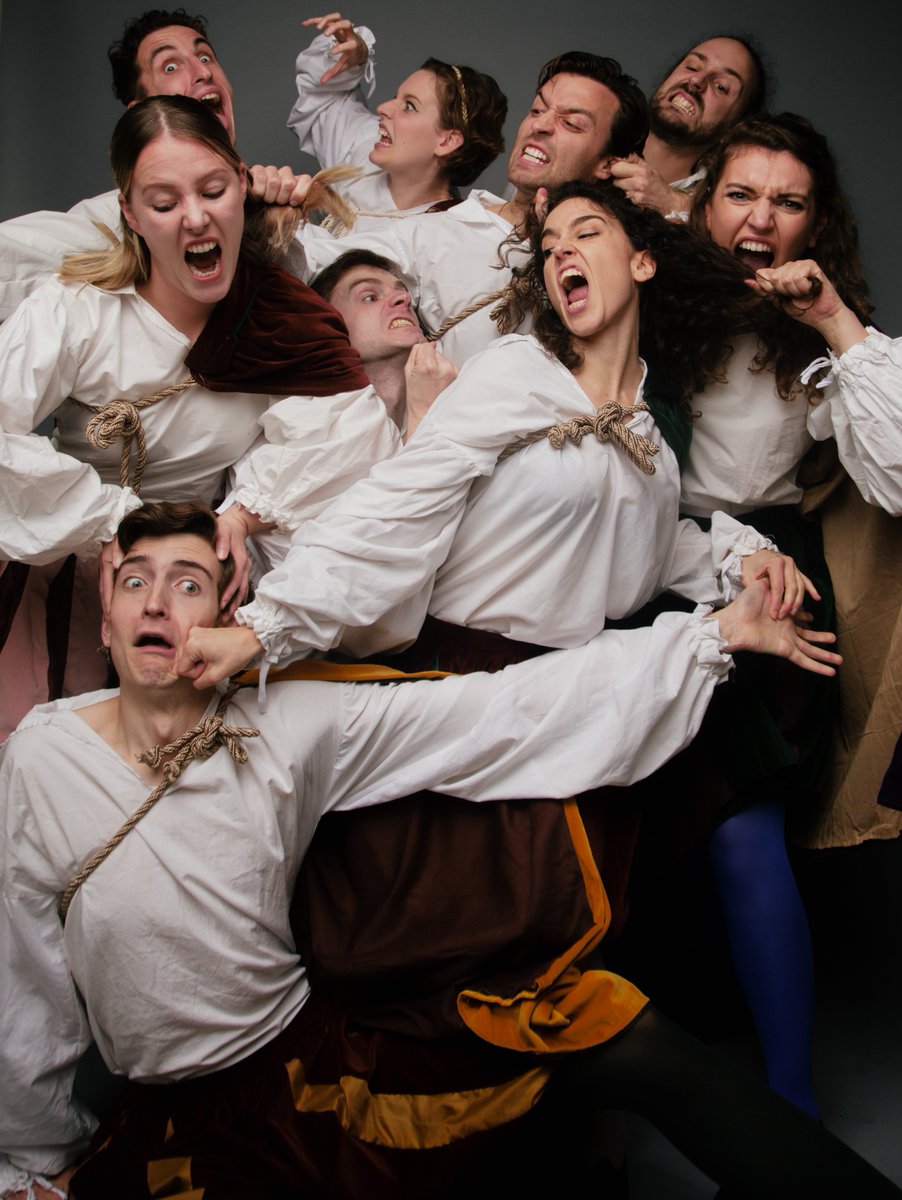 Edinburgh, prepare for Bard-based Bedlam!

The Improvised Shakespeare Show blends Shakespeare's most dramatic &amp; bonkers bits with your audience suggestions into a madcap yet authentic tale of the Bard. 
<a href="/edfringe/">Edinburgh Festival Fringe</a> 
<a href="/Gildedballoon/">Gilded Balloon</a> Teviot, 2nd-13th Aug 15:00
tickets.edfringe.com/whats-on/shake…