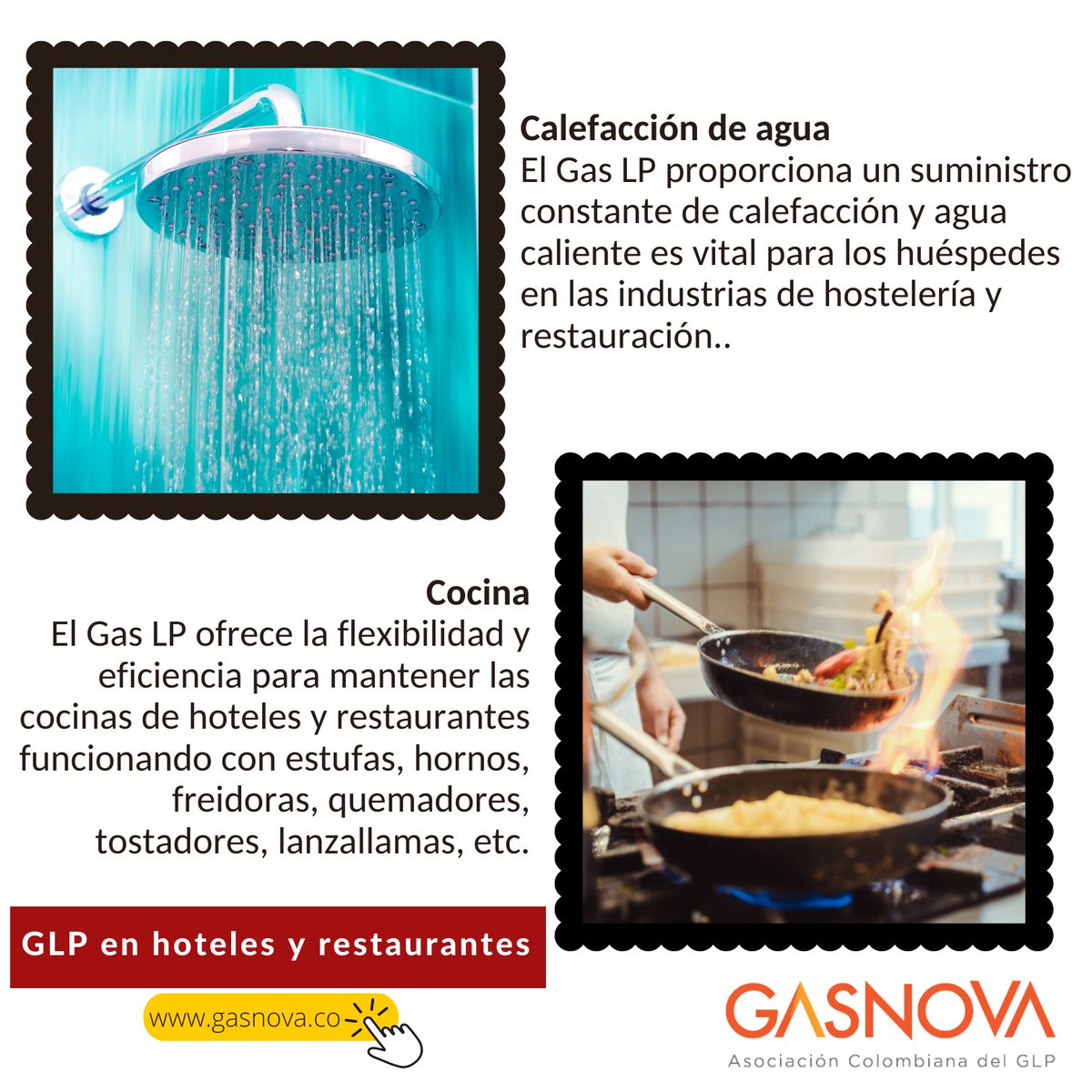 GasnovaCo's tweet photo. #SomosGLP Por su versatilidad y gran poder calorífico, el #GasLP es una alternativa energética ideal para hoteles y restaurantes. El #GLP es #EnergíaLimpia para la #TransiciónEnergética. Vía @WorldLPGAssoc 👉 https://t.co/GlOG3F7epL https://t.co/4DFwP97cJU