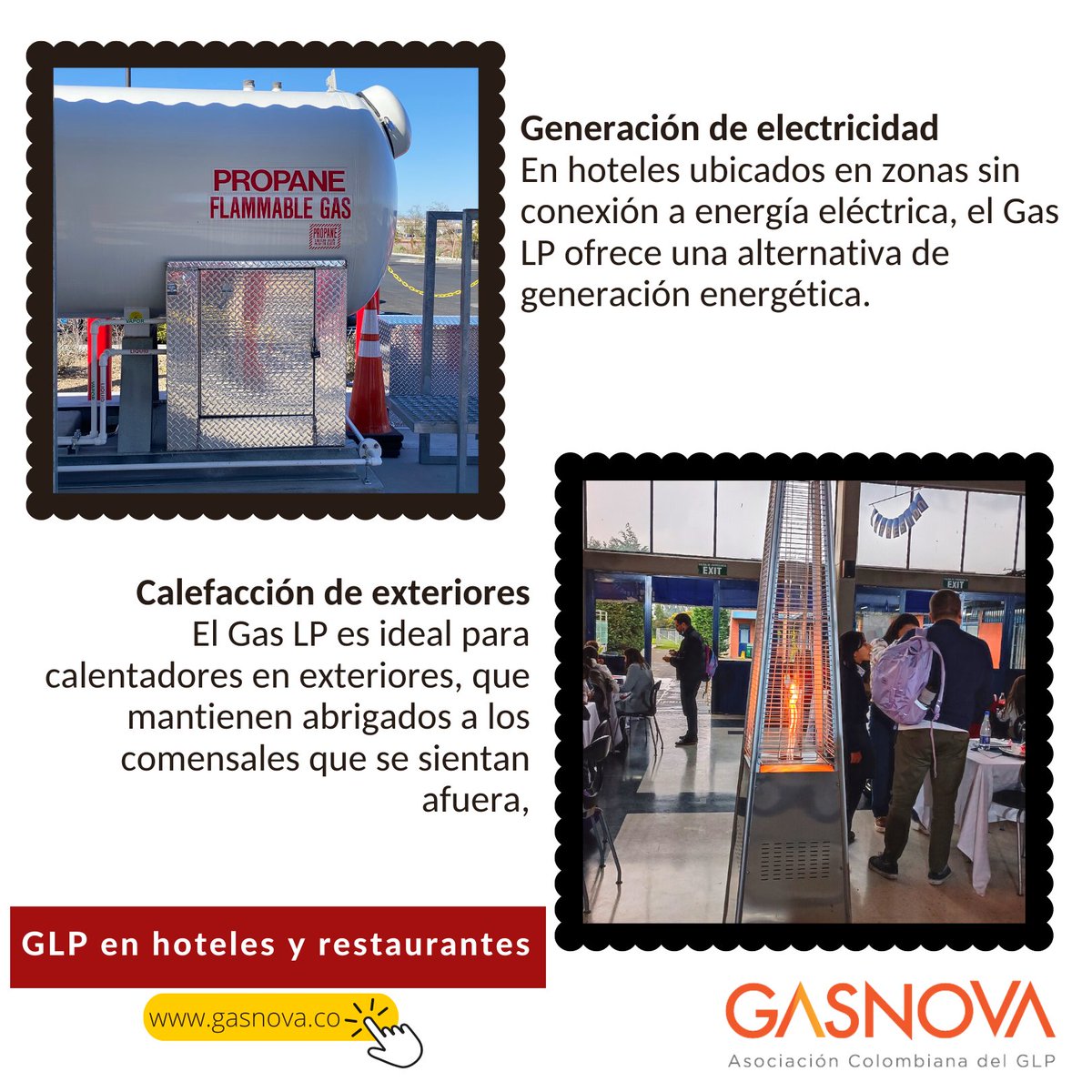 #SomosGLP Por su versatilidad y gran poder calorífico, el #GasLP es una alternativa energética ideal para hoteles y restaurantes. El #GLP es #EnergíaLimpia para la #TransiciónEnergética. Vía @WorldLPGAssoc 👉 bit.ly/3abUMPP