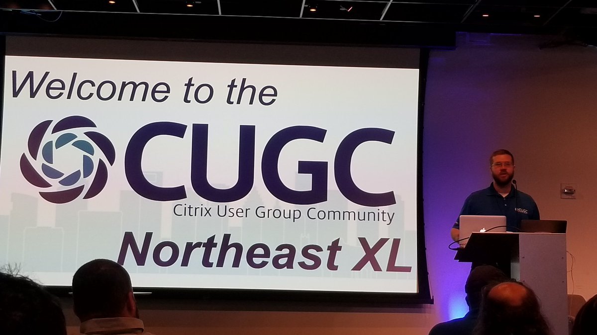 JBythrowJr's tweet photo. Thanks Martin Fox for getting us under way here at CUGC XL Northeast in NYC. #mycugc https://t.co/o3CeNKf8n2